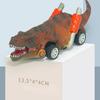 T-Rex Dinosaur Model Toys Four Wheel Pull Back Dinosaur Model Dino Toy Pull Back Car Dinosaur Toy