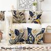 1/4Pcs Floral Patterned Decorative Cushion Covers Sofa Bed Cushion Cover Home Bedroom Decoration, 2D Flat Printing