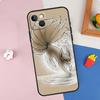 Чехол 'Девятихвостая Лиса' для iPhone 11 12 13 14 15 16 Pro Max Mini XS XR X Plus Мягкий Защитный Чехол