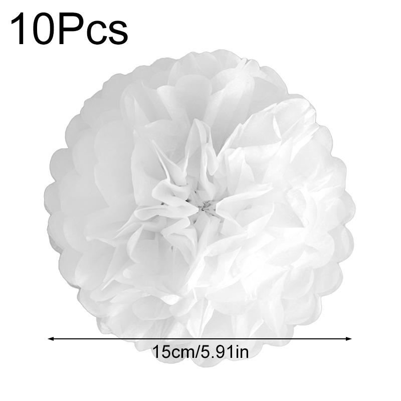 10 шт., принадлежности для вечеринки в душе, сделай сам, тканевый шар, богемное подвесное украшение, экологическое украшение для дня рождения, элегантное свадебное украшение
