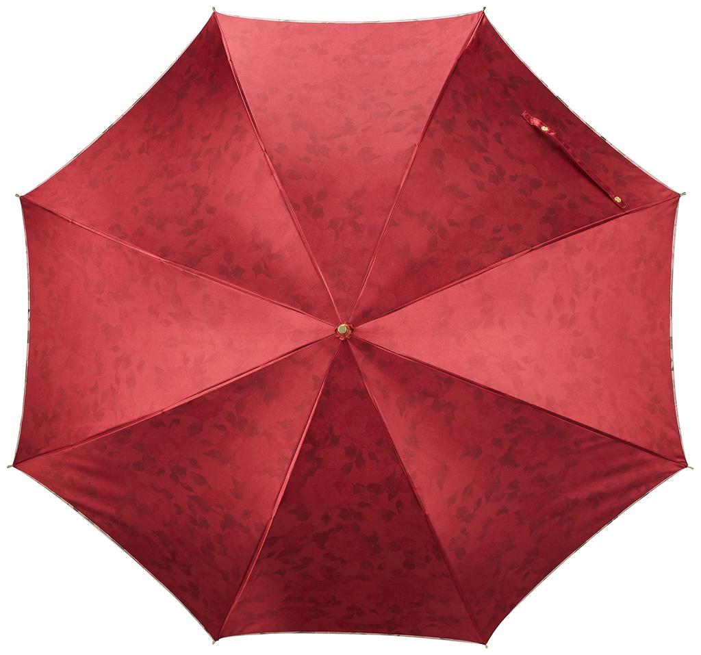 Длинный зонт Mila schon зонт с трансферной печатью Длинный зонт Ветрозащитный зонт Зонт для прыжков Винный ободок 60 см [Moonbat] Женский Двусторонний Женский