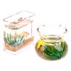 Dollhouse Mini Fish Tank Diy Resin Transparent Goldfish Tanks Miniature Decor