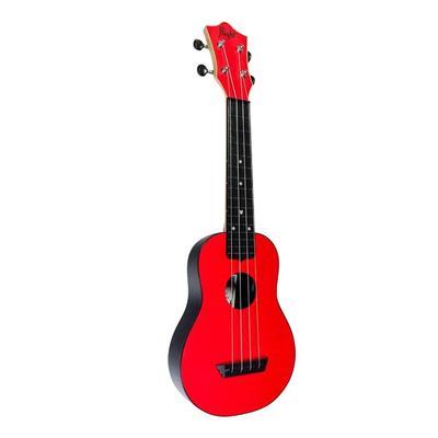 Flight Travel Ukulele из дерева и АБС-смолы, гибридная укулеле сопрано, красный TUS-35RD