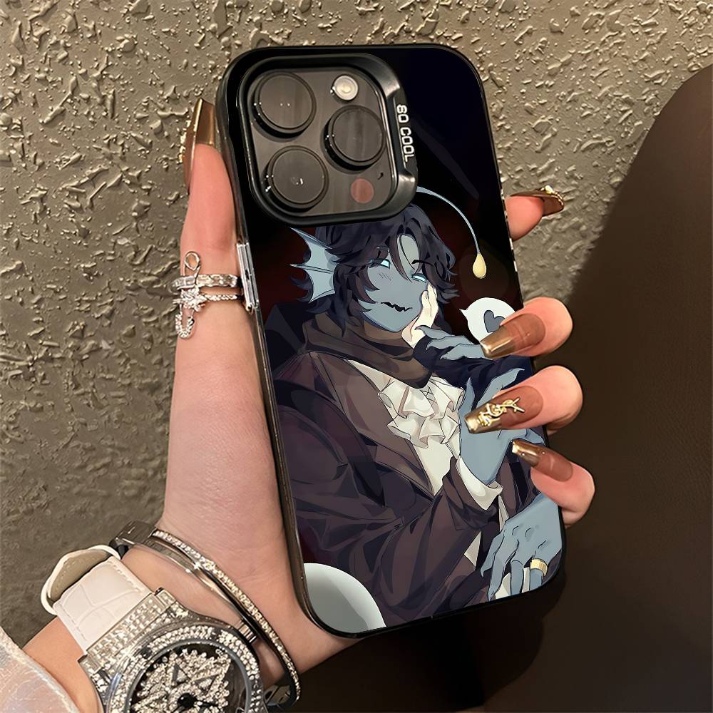 Чехол для телефона P-Pressure Sebastian Solace для iPhone 15,16,12,14,13,17,11,E,Pro,Max,Plus,Air,Mini Черный ТПУ Чехол