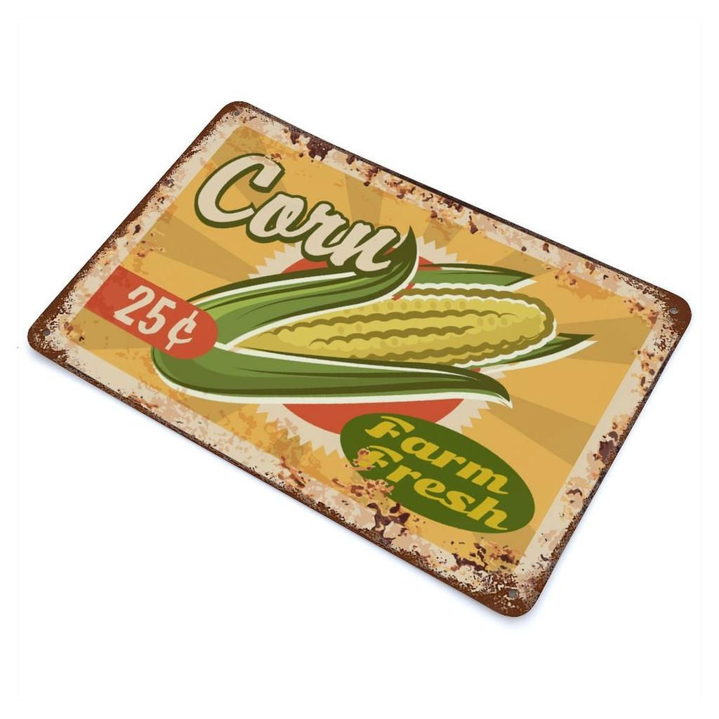 1-Pack Rusty Vintage Sign Panel, 20×30cm and 30×40cm, Distressed Décor for Pub, Restaurant or Living Room