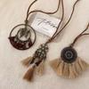 Bohmian Style Long Tassel Necklaces Originality Necklace Fashion Sweater Chain