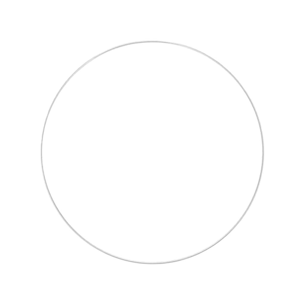 Floral Wreath Frame for Wedding Wreath Iron Ring Hoop Wreath Ring for Handmade Crafts Door Wall Mounted Wreath Accessory