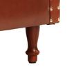 Armchair Brown Genuine Leather