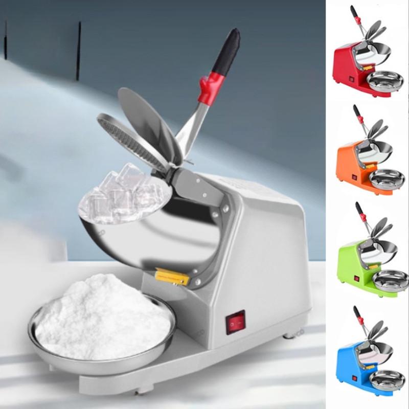 Kitchen Dessert Smoothie Making Machine Large Capacity High Efficiency Shaved Ice Maker Household Ice Breaker