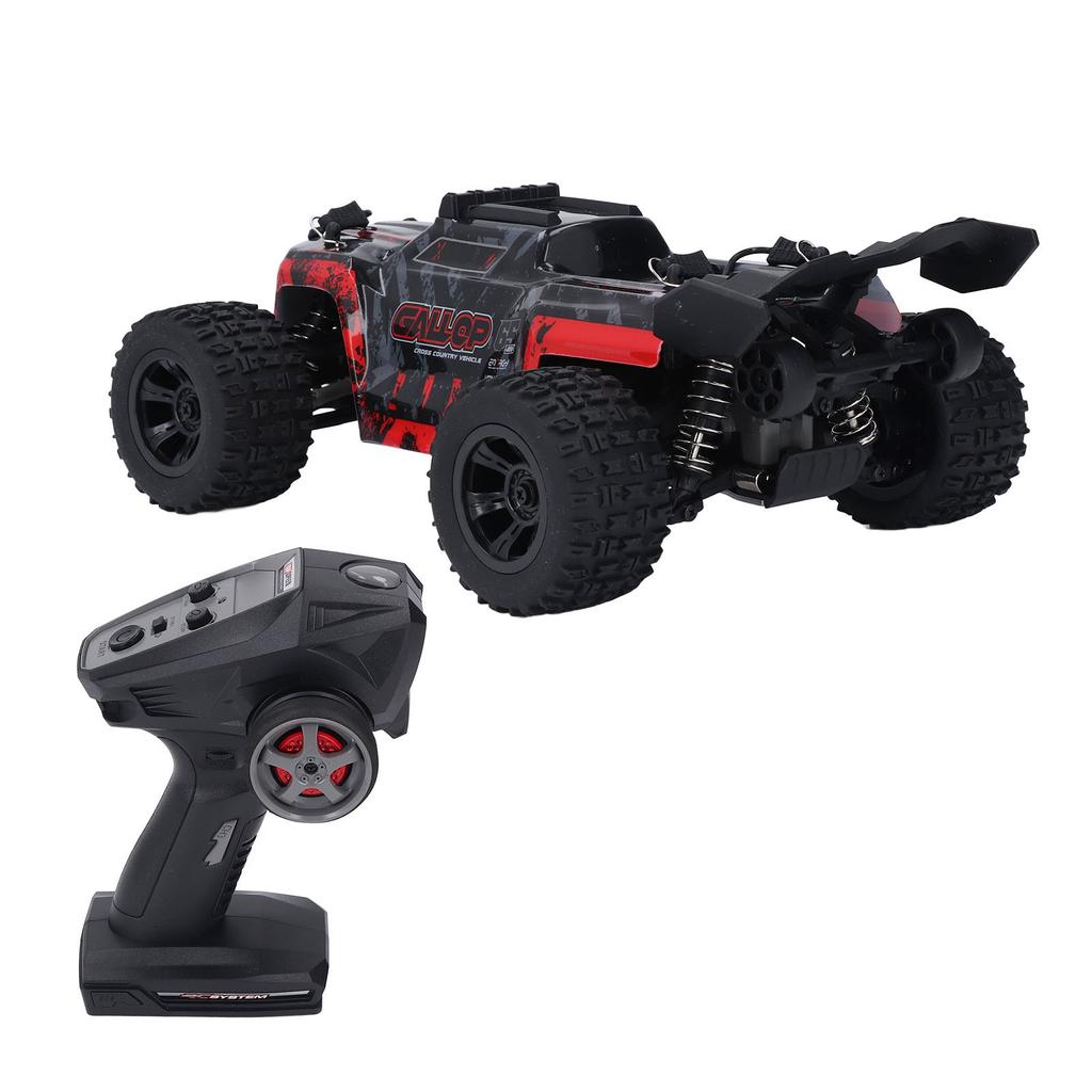 1:18 масштаб вездеходный радиоуправляемый грузовик автомобиль полный привод светодиодные фонари 2.4GHZ радиоуправляемый внедорожник для