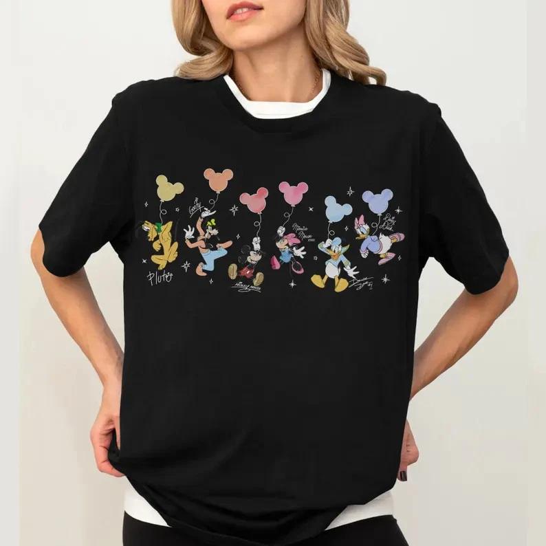 Cute Mickey And Friends T Shirt Unisex 8