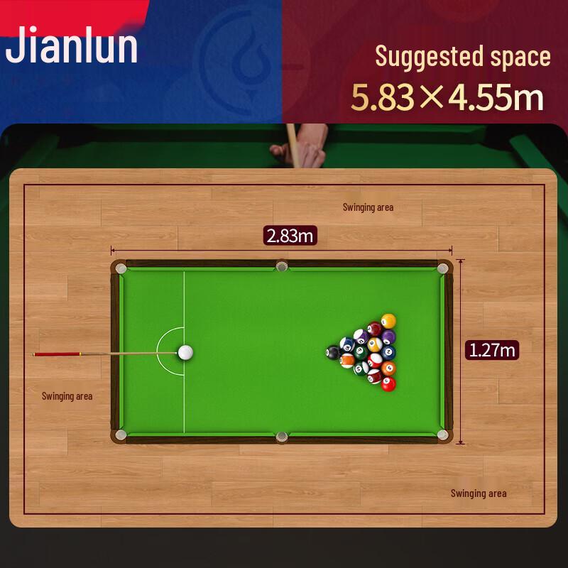 Jianlun American 8-Ball Billiard Table