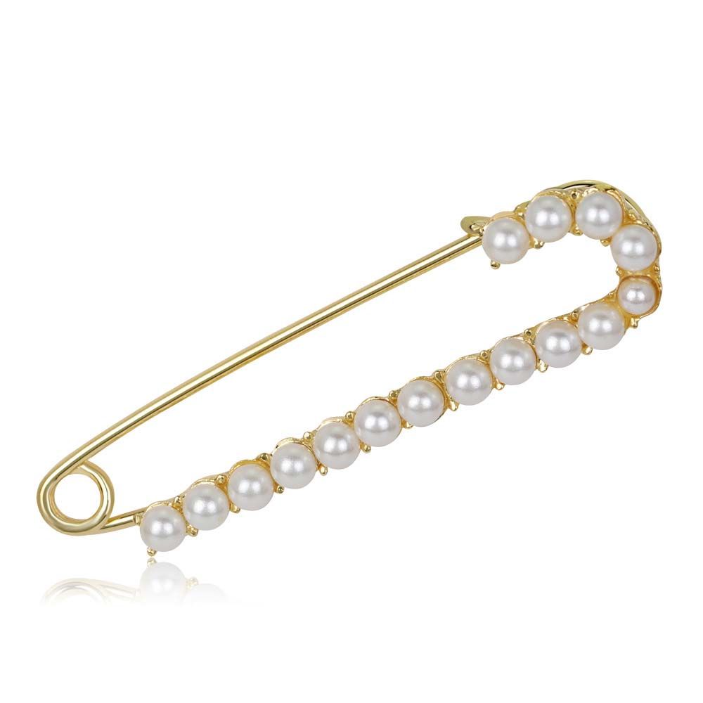 Flower Simulated Pearl Rhinestone Butterfly Enamel Zinc Zinc Alloy Brooches Pin Corsage Accessories Jewelry