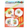 LEC Anpanman Everyday Dinnerware Set (4-Piece Set) / Microwave, Dishwasher, and Boilable Disinfectant Safe / For Children /