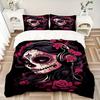Day Dead Dj Print 3Pcs Bedding Setduvet Cover With 2 Bedropillowcase Home Birthday Gift