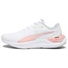Electrify Nitro 3 Comfortable Mesh Breathable Low-Top Running Shoes Women Sneaker White Pink 378456-02