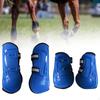 4Pcs Horse Boots Leg Protective Breathable Shockproof Tendon Protector Guard Wraps for
