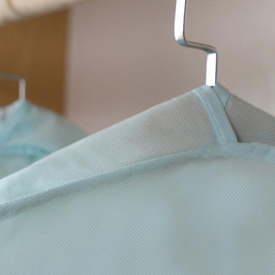 Защитная пленка для одежды, подвесная пылезащитная нетканая ткань, влагостойкая сумка для одежды со складками для гардероба