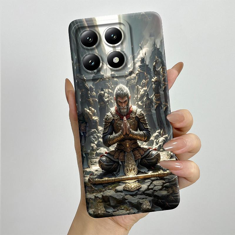 Чехол для телефона Xiaomi 14T Pro 14Tpro, мягкий силикон TPU, милый окрашенный корпус, с рисунком из мультфильма, ударопрочная защитная задняя крышка