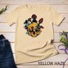 Skull Morels Mushroom Retro Vintage Shirt Gift For Gardening Unisex T-shirt