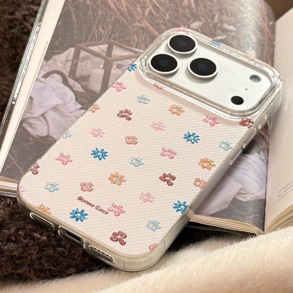 Shimmering Autumn Flower Phone Case for iPhone 17 and iPhone 17 Pro Max