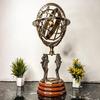 45.72cm Brass Armillary with Working Compass, Brass Leo Armillary Sphere, Astrolabe, Marine Table