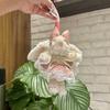 Bonnie Bunny Plush Keychain: Cute Girl Doll Bag Charm & Bestie Birthday Gift