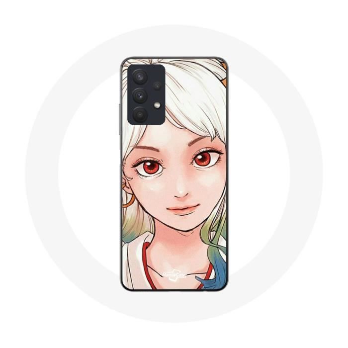 Чехол - One Piece - Samsung Galaxy A32 5G - Мягкий - Аниме - Белый