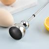 2pcs Professional Egg Topper Cracker Stainless Steel Shell Boiled Tool Egg Knocker Opener  Raw Eggs