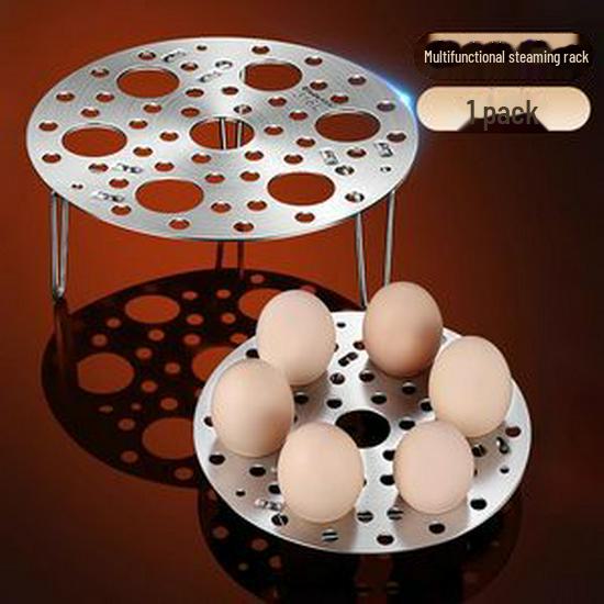 Stainless Steel Multifunctional Steamer Pot with Handle and Drainage Basket