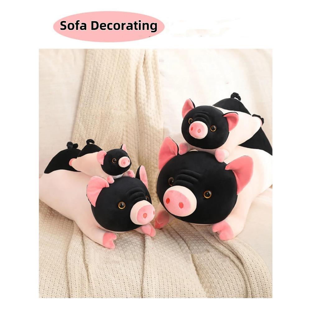 Милая кукла-поросенок, питомец, подушка-поросенок, плюшевая игрушка-поросенок, кукла для сна, подарок на день рождения для мужчин и женщин, украшение для дома, компаньон