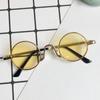 Sunglasses for Children Fashion Metal Frame Round Sunglasses Retro Anti Ultraviolet Tide Children's Glasses Lentes