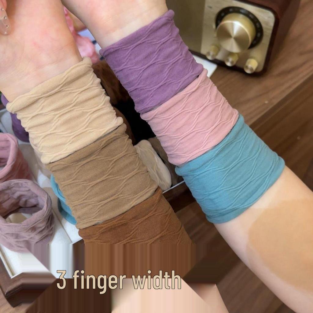 Бесшовная резинка для волос высокой эластичности - Аксессуар для волос без повреждений для высоких хвостов