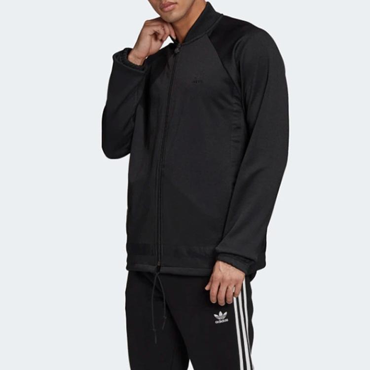 adidas Однотонные мужские топы в винтажном стиле Originals Warmup, черные GK0662