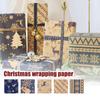 Рождественская упаковочная бумага, 20 дюймов X 30 дюймов для Рождества, Нового года, зимних праздников
