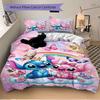 Butterflies Stitch Fantasy Print 3Pcs Bedding Setduvet Cover With 2 Bedropillowcase Home Birthday Gift