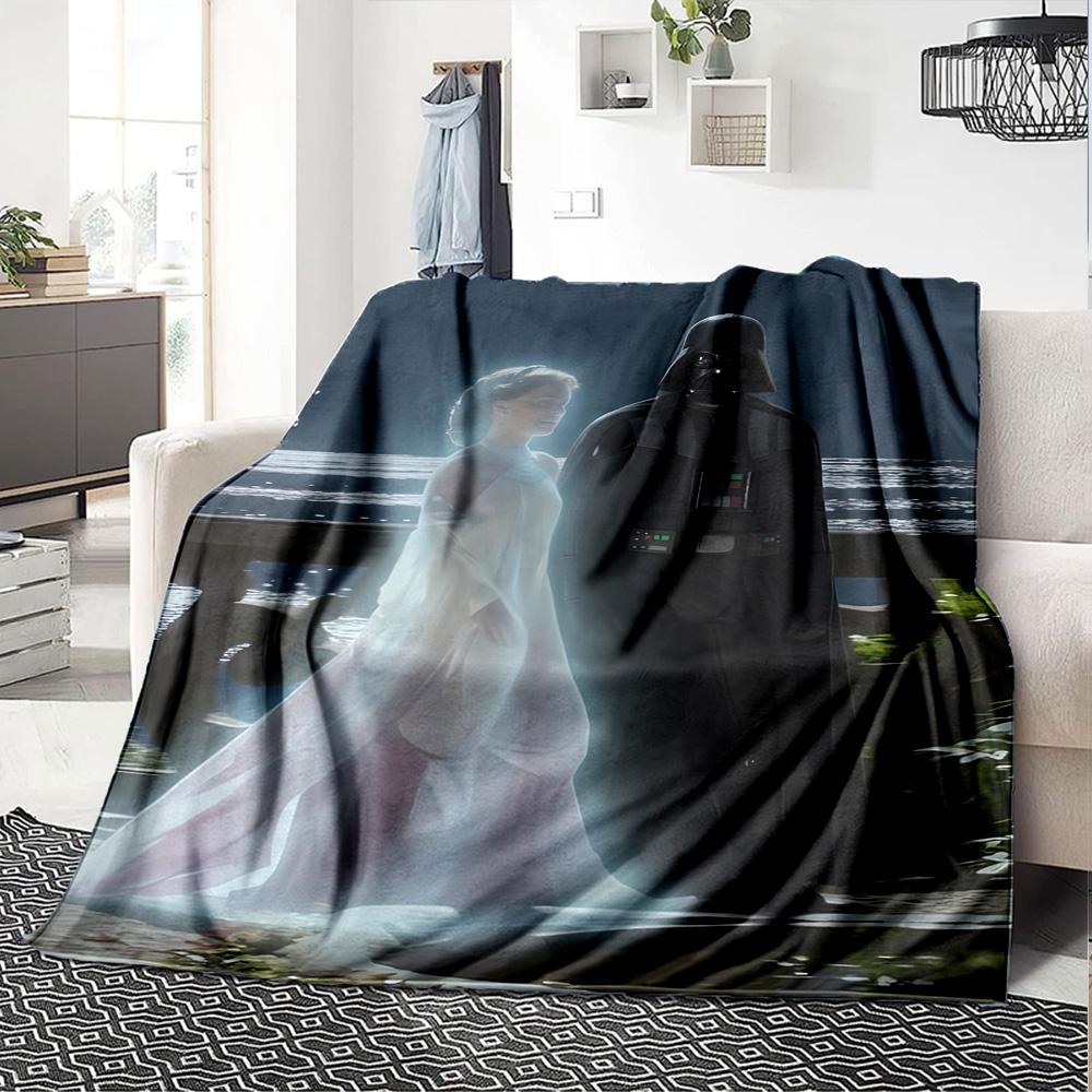 Star Wars Blanket Ultra-Soft Great for Bed Picnics Sofa Four Seasons Multipurpose Modern Style Best Holiday Gift for Friends Family
