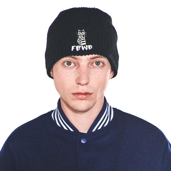 Fucing Dog Beanie, 22061F2700BK-7000015632