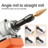 Grinder Adapter High Strength Durable Construction Universal Fit 3mm/6mm Angle Grinder To Straight Grinder Adapter Accessories