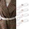 Metal Buckle Flower Crystal For Girls Faux Pearl Korean Belt Dress Decoration Women Waistband