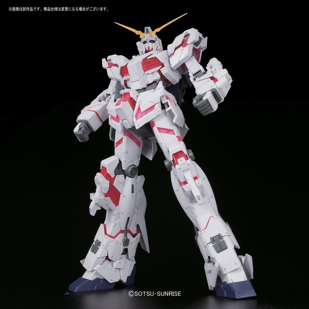 Mega Size Model Mobile Suit Gundam UC Unicorn Gundam Scale Plastic Model (Destroy Mode) 1/48 Color-coded