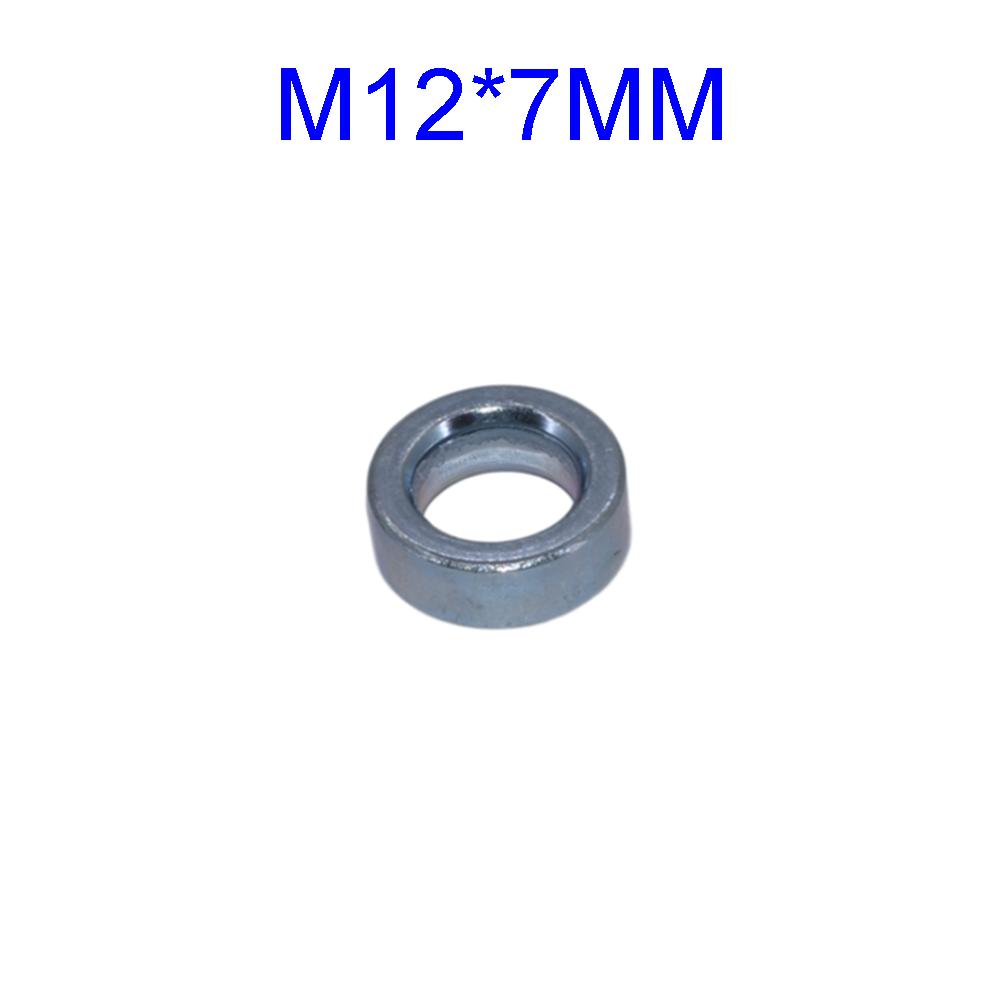 Wheels Hub 1Pcs M12 Front Rear Axle Spacer Washer Gasket ID12mm Length 5mm-40mm for Dirt Pit Bike Motocross