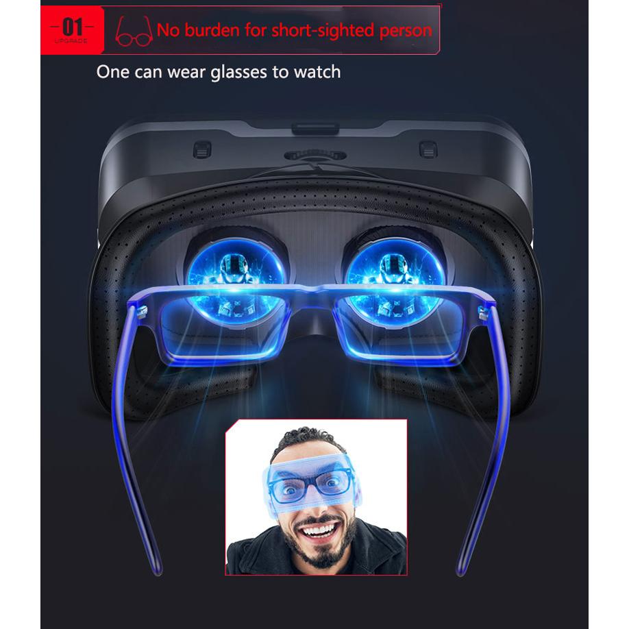 VR Shinecon 10.0 Шлем 3D Очки Виртуальная реальность Шлем Для Смартфона Очки Смартфона Гарнитура Viar Видео Игровой Бинокль