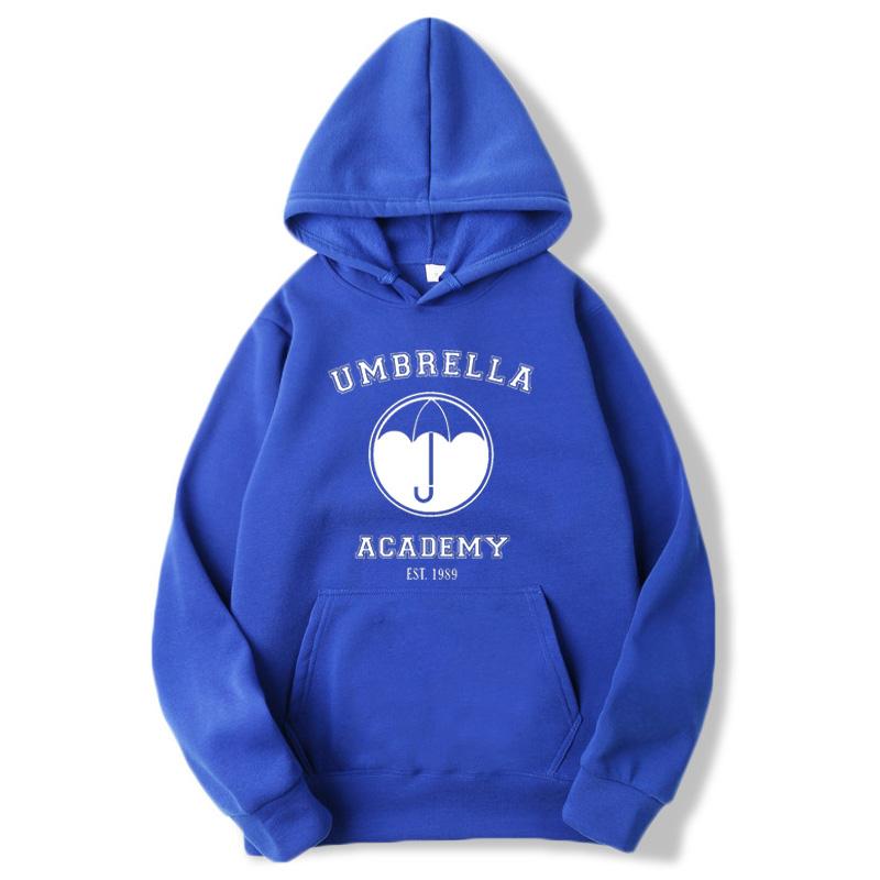 Новая толстовка с капюшоном с принтом зонтика из сериала «Академия Амбрелла», женские толстовки унисекс, повседневные флисовые толстовки на весну и осень