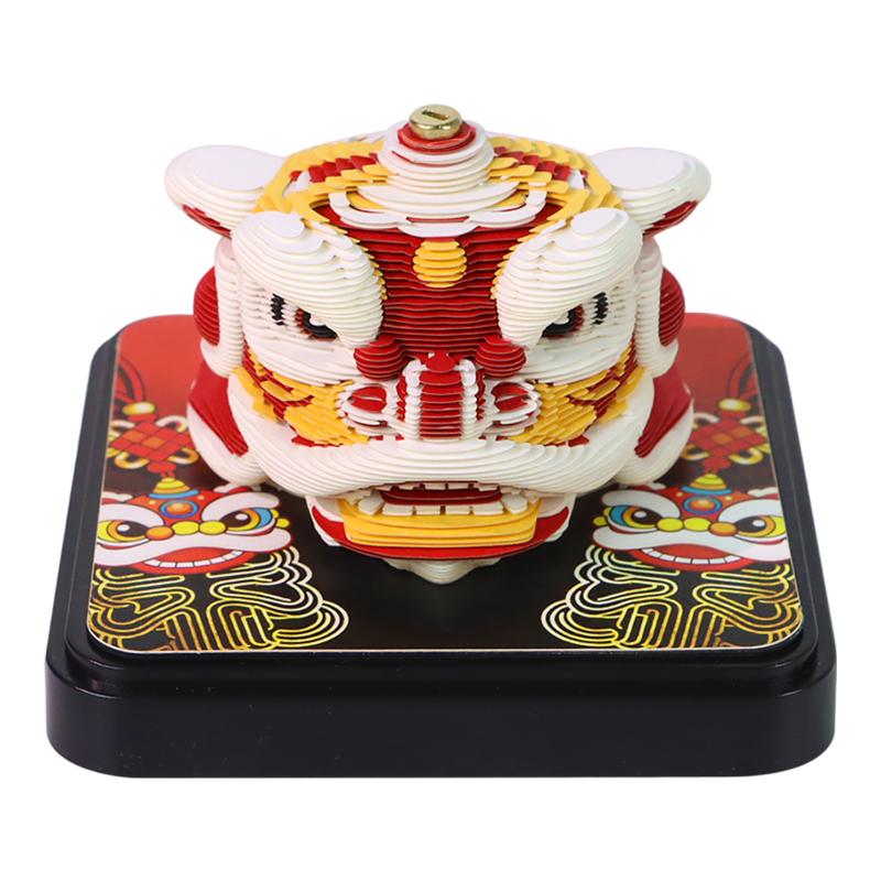 Unique 2027 Desk Calendar 3D Paper Carving for Enhanced Planning and Home Decor