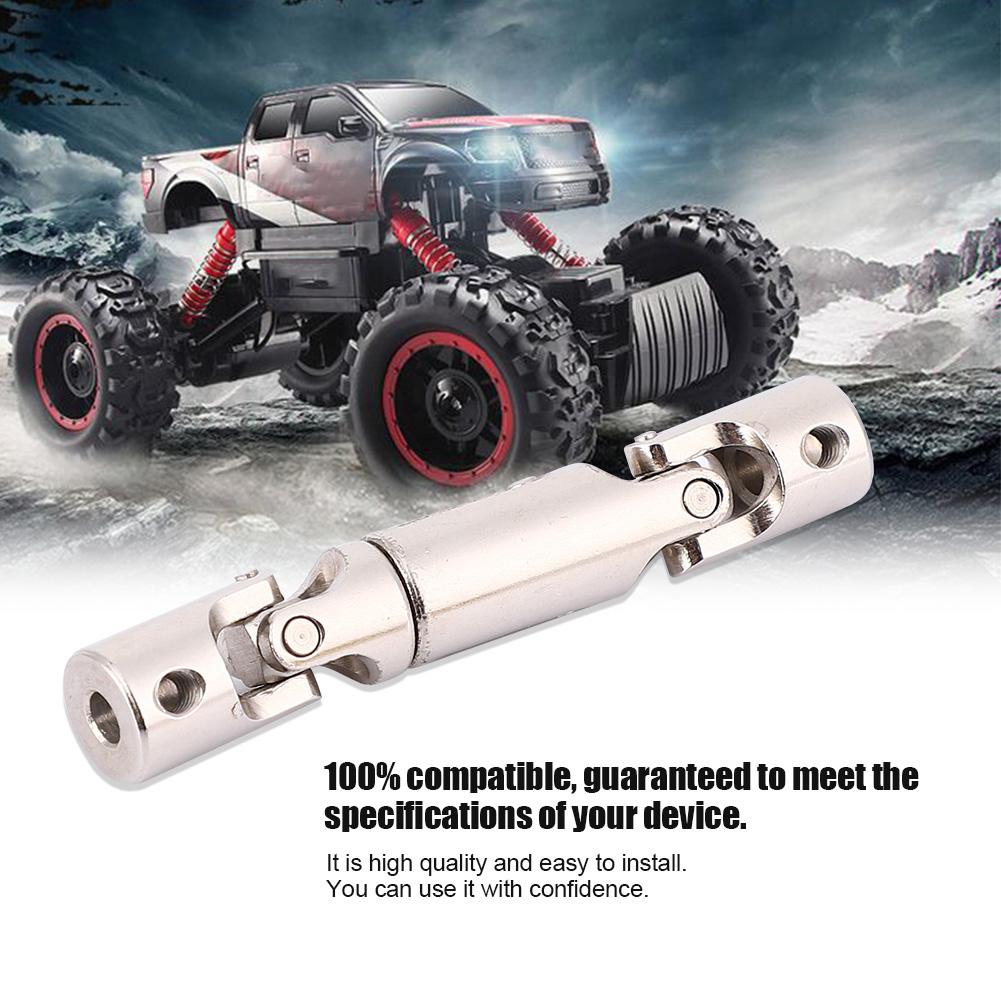 2 шт. Металлический универсальный приводной вал 57-70 мм для модели автомобиля с дистанционным управлением, аксессуары для MN-35 MN-66 B-14 B-24