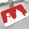 Christmas Decorations Christmas Mat Santa Claus Gnome Door Mat New Outdoor Carpet  Home