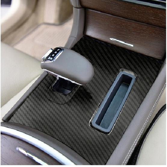 Carbon Fiber Gear Shift Box Cover Trim For Dodge Charger /Chrysler 300 2010-2014