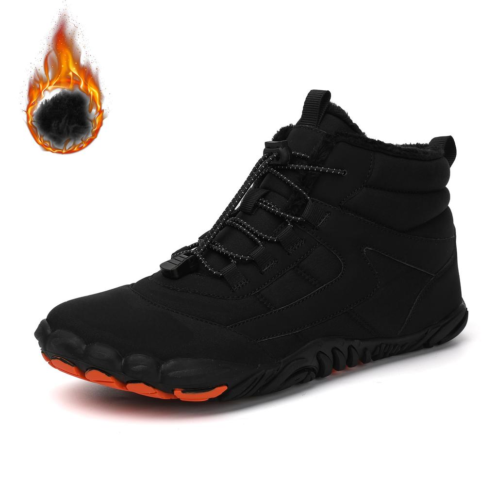 Хлопковые ботинки повседневные хлопковые туфли с набивкой и утолщением, зимние ботинки теплые парные высокие хлопковые туфли