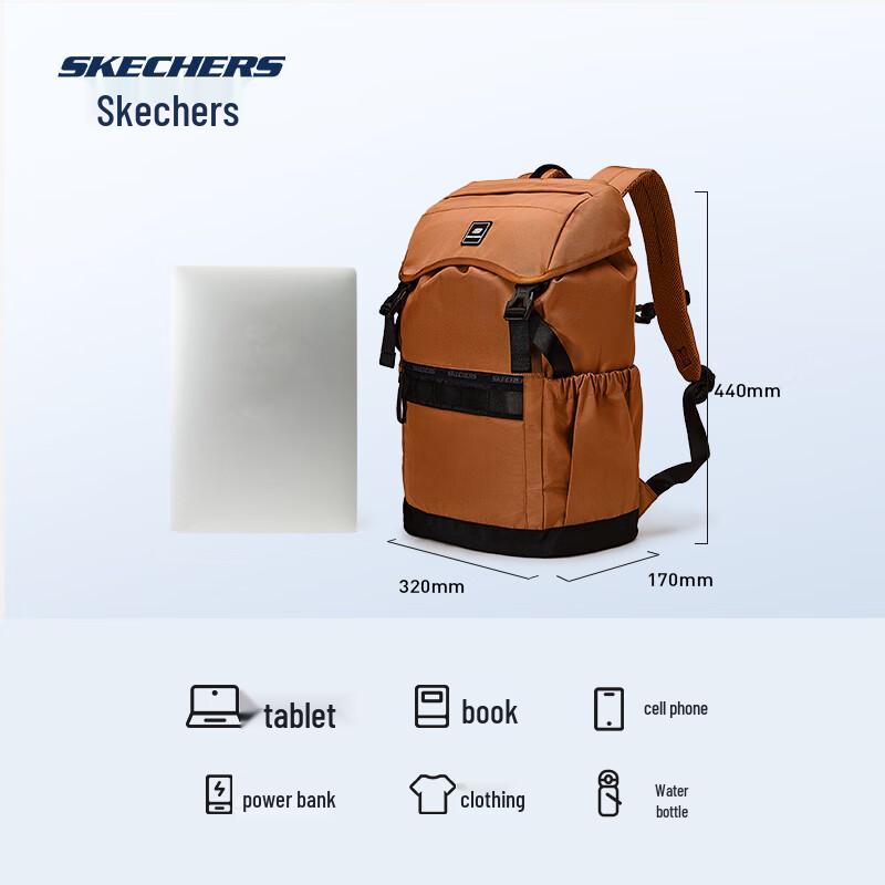 Skechers L324U038 Унисекс Рюкзак большой емкости
